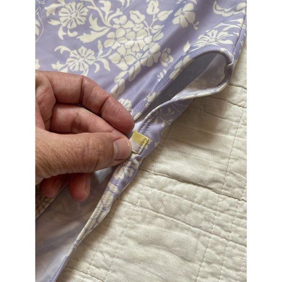 Summersalt Vintage Floral Halter Plunge One Piece Swim Bathing Suit Size 2 - Picture 2 of 10